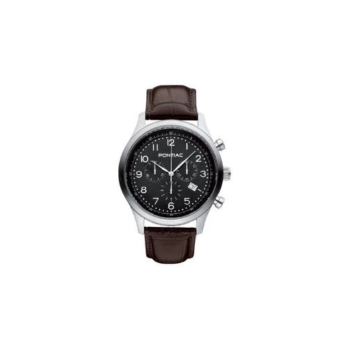 Pontiac Montre Marron Chronographe Hommes Chronograph P40004