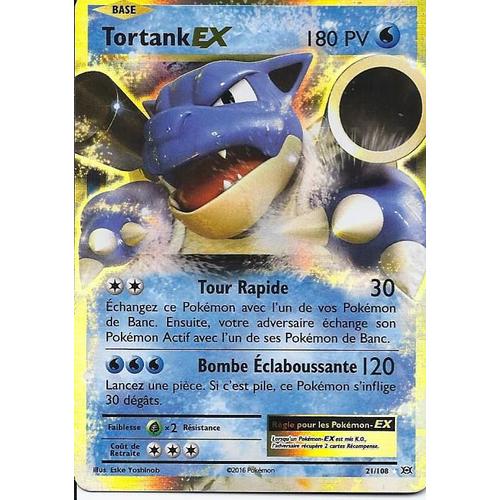 Pokémon - 21/108 - Tortank Ex - Xy - Evolutions - Ex