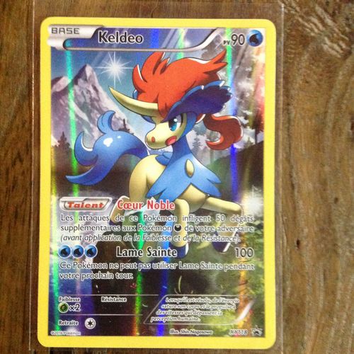 Keldeo Promo Xy118