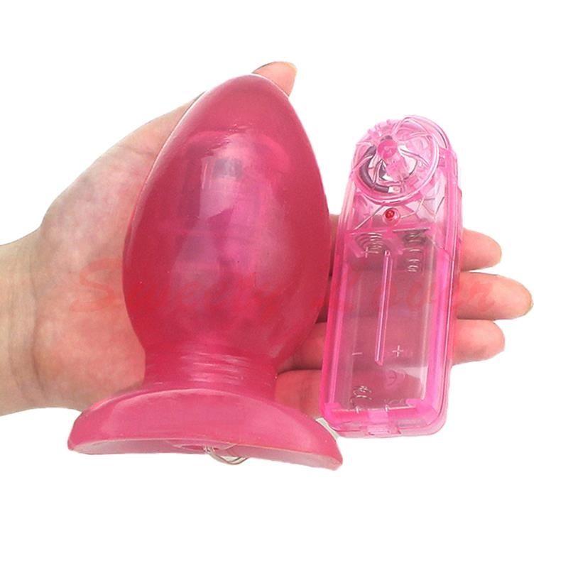 Gros Plug anal Vibrant avec t l commande sex toys sextoys