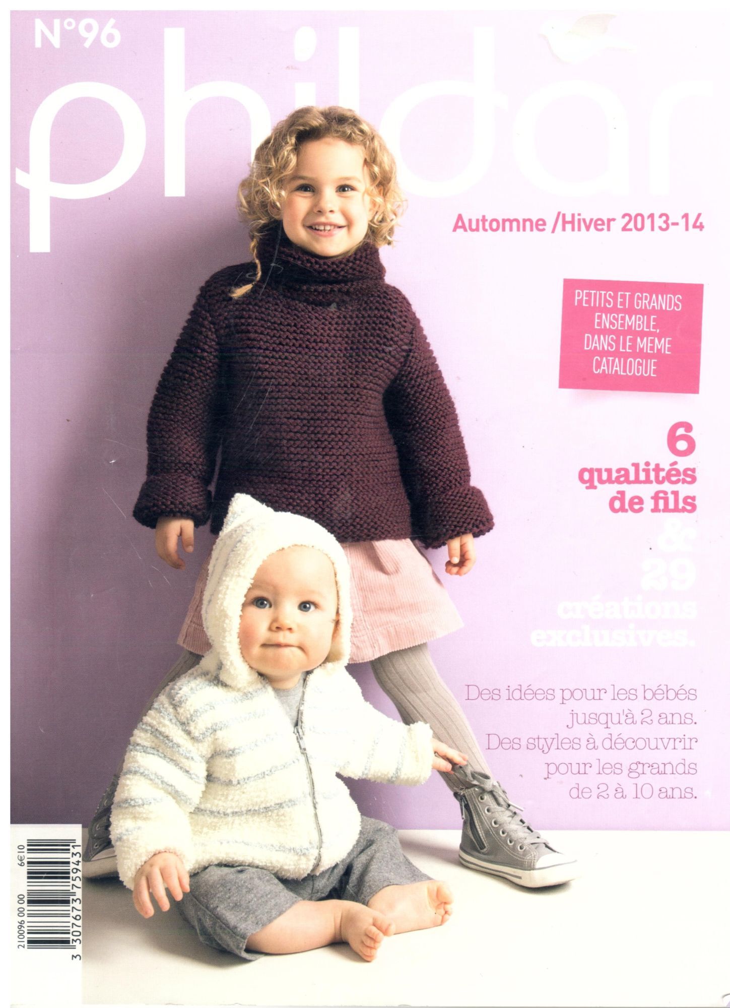 Catalogue Phildar Enfants Bebes N 96 Automne Hiver 13 14 Rakuten