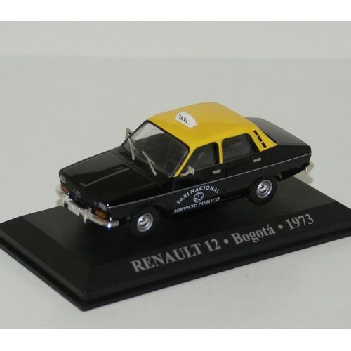 Taxi Du Monde Renault 12 Bagota 1973 Avec Fascicule N 43-Ixo