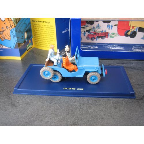 Voiture Tintin "Objectf Lune"-Atlas