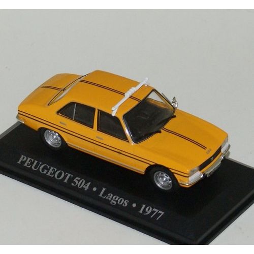 Taxi Du Monde Peugeot 504 Lagos 1977 Avec Fascicule N 57-Ixo