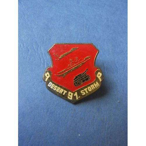 Insigne De Boutonniere / Guerre Du Golfe / Usa 1991