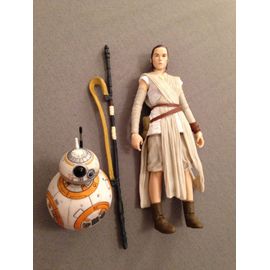Hasbro - B3836 - Star Wars - The Black Series - Rey (Jakku) - Figurine Articulée 15 Cm