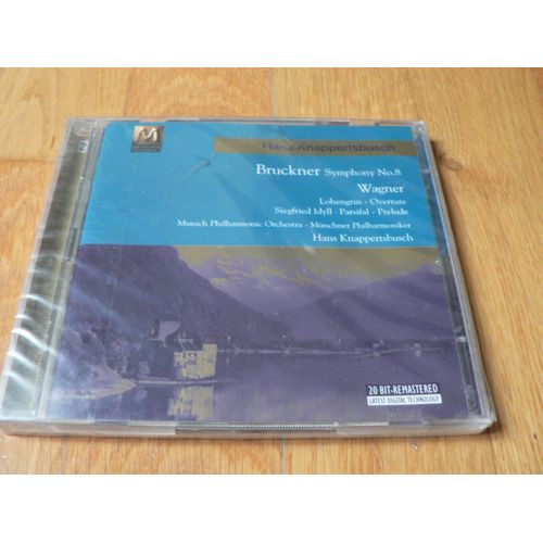 Bruckner : Symphonie N° 8  / Wagner : Siegfried Idyll - Ouverture (Lohengrin) / Prélude (Parsifal) - Radio Bavaroise (1963)