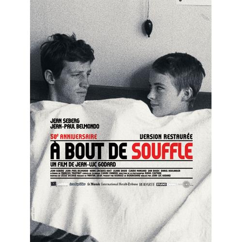 A Bout De Souffle Veritable Affiche De Cinema Pliee Format 1x160 Cm De Jean Luc Godard Avec Jean Paul Belmondo Jean Seberg Daniel Boulanger 1960 Reedition 10 Rakuten