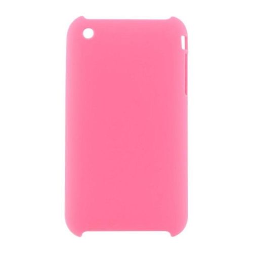 Coque Silicone Gel (Tpu) Iphone 3g 3gs Rose Pink Souple Rigide 0.3 Mm Soft