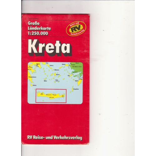 Crète N°6. 1/250 000