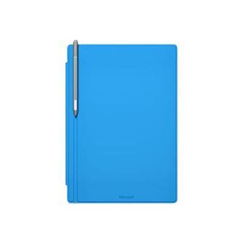 Microsoft Surface Pro 4 Type Cover - Clavier - avec trackpad, accéléromètre - rétroéclairé - QWERTY - R.-U. - bleu vif - commercial - pour Surface Pro 4