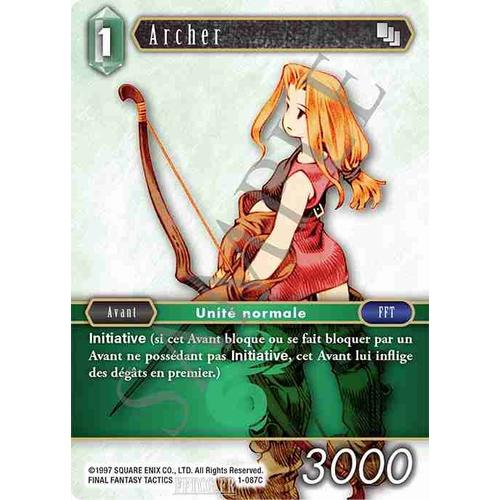 Final Fantasy Tcg - Archer (1-087c)