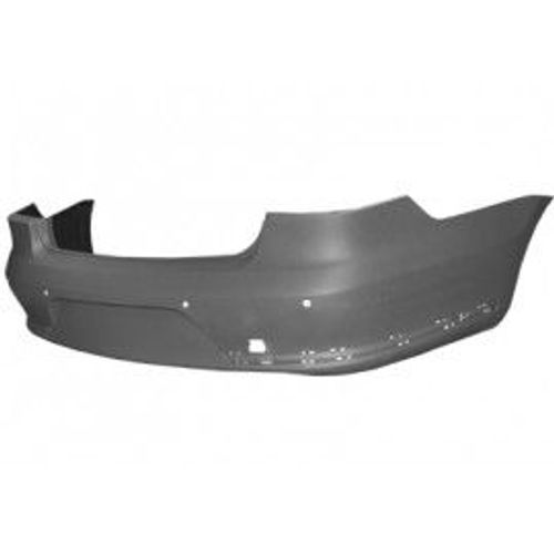 Pare-Chocs Arrière Avec Emplacement De Moulure Chromée Pour Volkswagen Passat Sedan De Nov 2010 À 2014 Équipée Parkcontrol