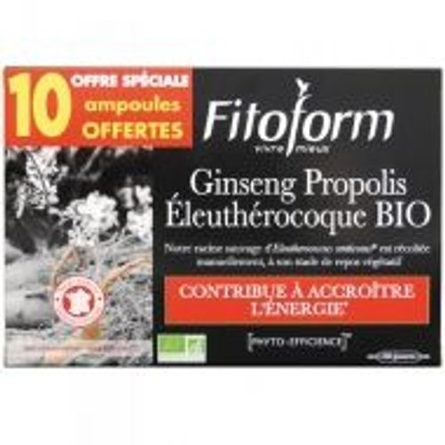 Ginseng Eleutherocoque Et Propolis Bio 
