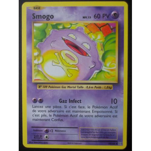 Pokémon - 50/108 - Smogo Niv.13 - Xy - Evolutions - Peu Commune