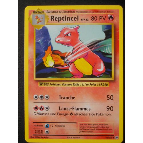 Pokémon - 10/108 - Reptincel Niv.32 - Xy - Evolutions - Peu Commune