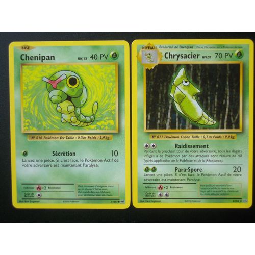 Evolutions - Chenipan (3) + Chrysacier (4/108)