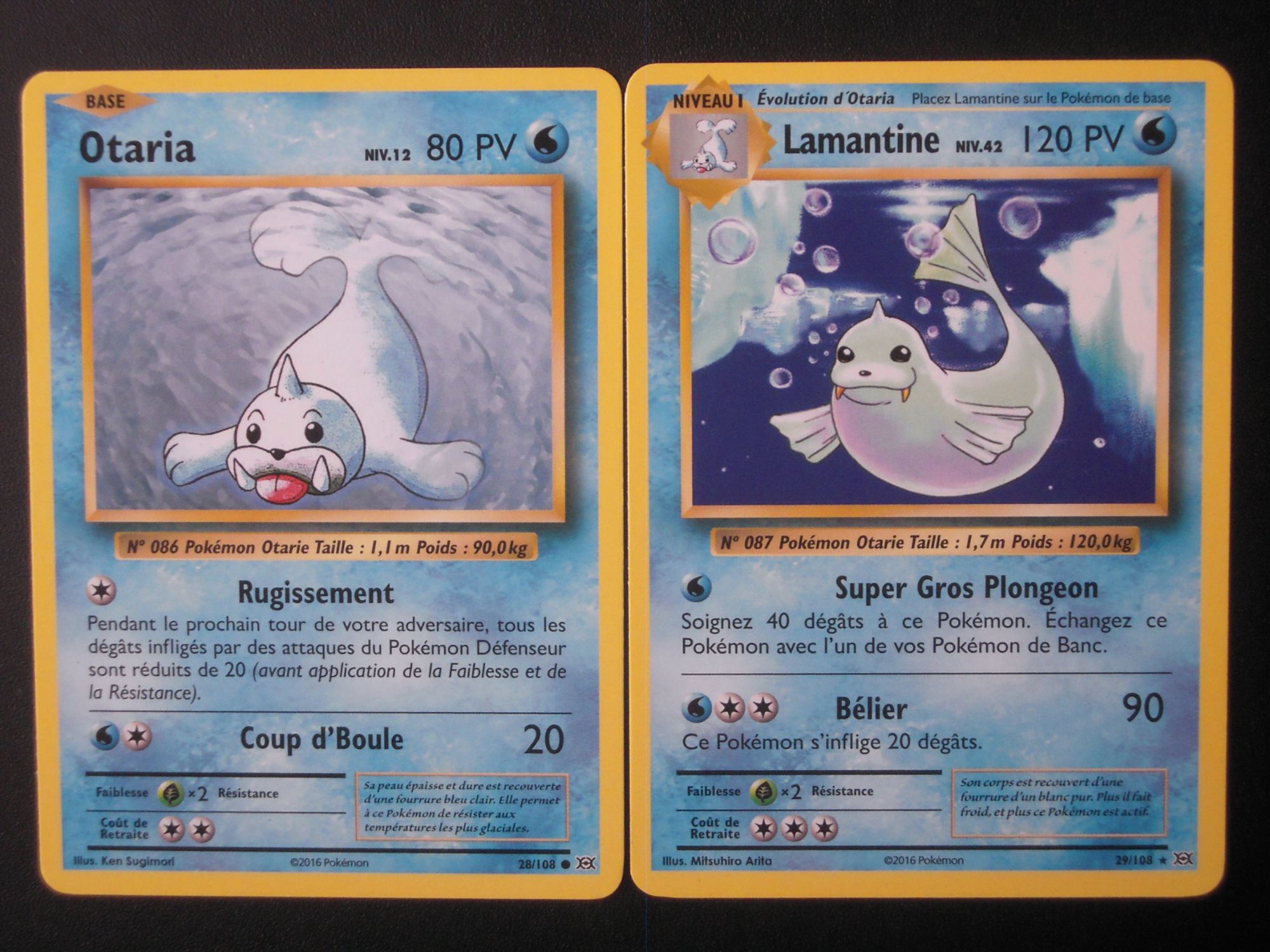 Evolutions  -  Lamantine (29) + Otaria (28/108)