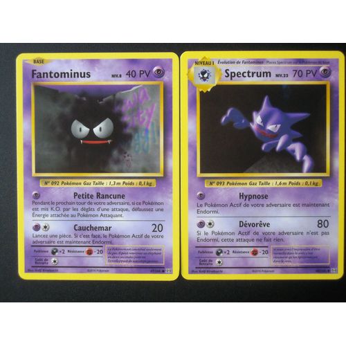 Evolutions  -  Fantominus  (47) + Spectrum (48/108)