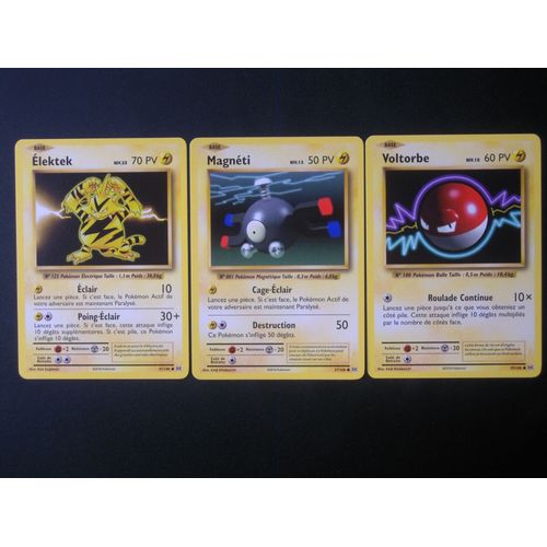 Evolutions - Elektek (41) + Magnéti (37) + Voltorbe (39/108)