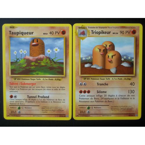 Evolutions  -  Taupiqueur  (55) + Triopikeur  (56/108)