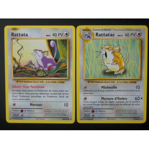 Evolutions  -  Rattata  (66) + Rattatac (67/108)