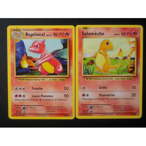 Evolutions - Reptincel (10) + Salamèche (9/108)