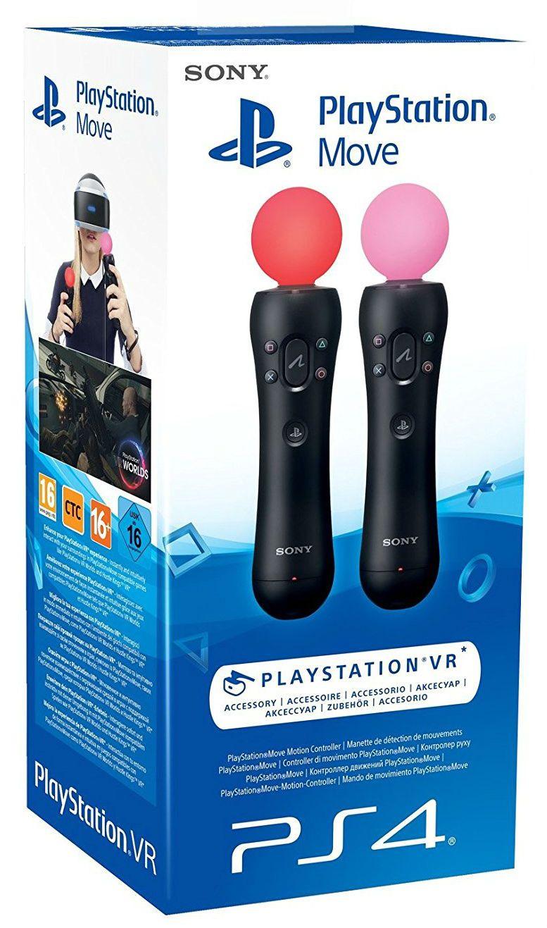 Sony PlayStation Move motion controller Controleur de mouvement Move sans fil Bluetooth pack de 2 pour Sony PlayStation 4 Rakuten