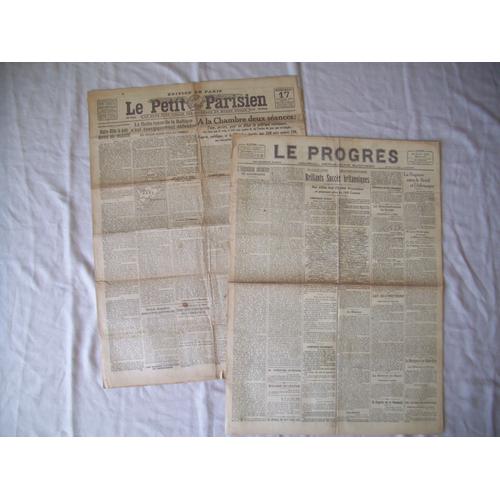 Ww1 / Lot 2 Journaux De Guerre / Originaux / 1917 / L17