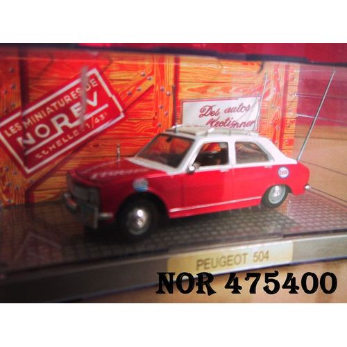 Peugeot 504 Tour De France Directeur De Course Voiture Miniature 1/43 Nor475400-Norev
