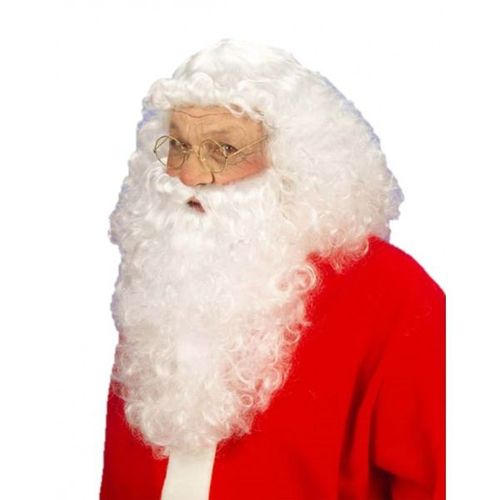 Perruque Père Noël Luxe Sd