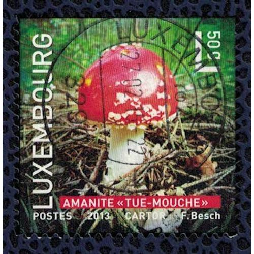 Luxembourg 2013 Oblitéré Rond Used Champignon Amanite Tue Mouche