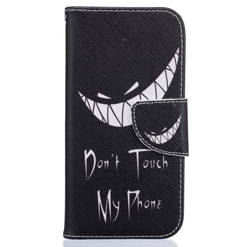 Saturcase Housse Coque Pour Apple Iphone 7 4.7" En Pu Cuir Et Tpu Doux Portefeuille Étui Porte-Carte Rouge Mer Motif