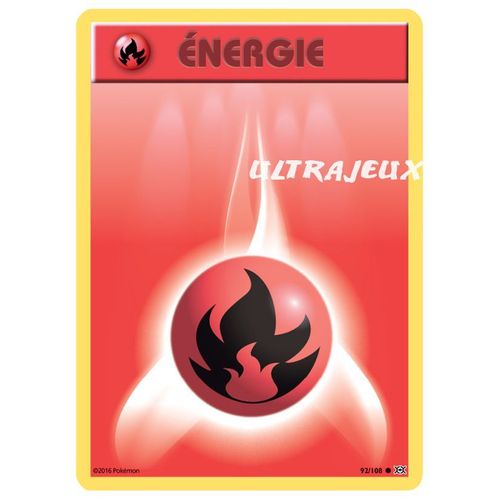 Pokémon - 92/108 - Energie Feu - Xy - Evolutions - Commune