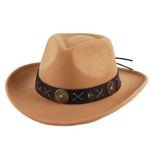 Chapeau De Cowgirl Western New Sunhat Kaki Mz1010