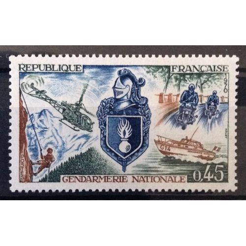 France - Gendarmerie Nationale 0,45 (Impeccable N° 1622) Neuf** Luxe - Année 1970 - N12924