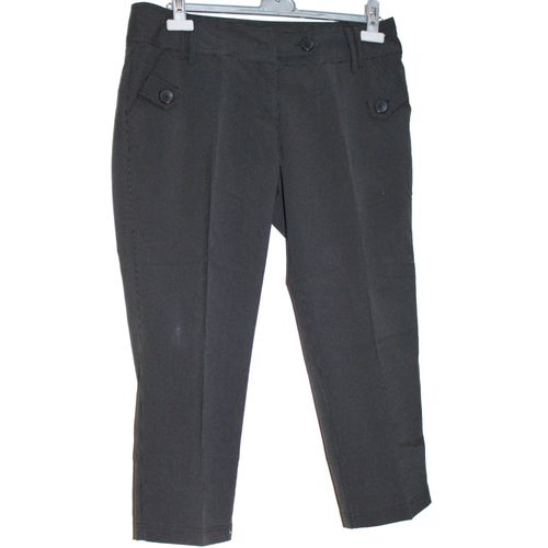 Pantacourt Tissaia Polyester 42 Gris Foncé