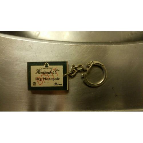 Porte Clef Publicitaire Ancien Heidsieck Monopole Champagne