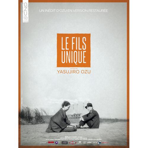 Le Fils Unique De Yasujirô Ozu Avec Choko Iida, Shin'ichi Himori - Affiche Originale De Film Format 120 X 160 Cm