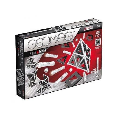 Geomag Black  White 68 Pieces - Jeu De Construction Magnetique