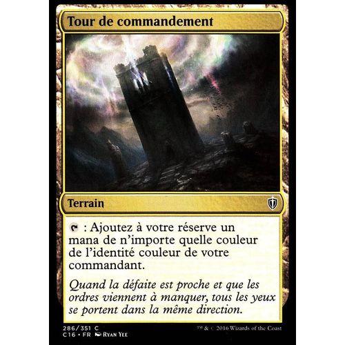 Tour De Commandement - Mtg - Commander 2016 - C - 286/351