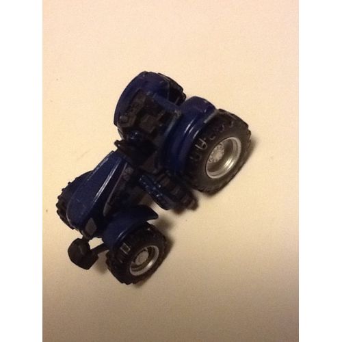 Norev Tracteur New Holland  Bleu 1/100