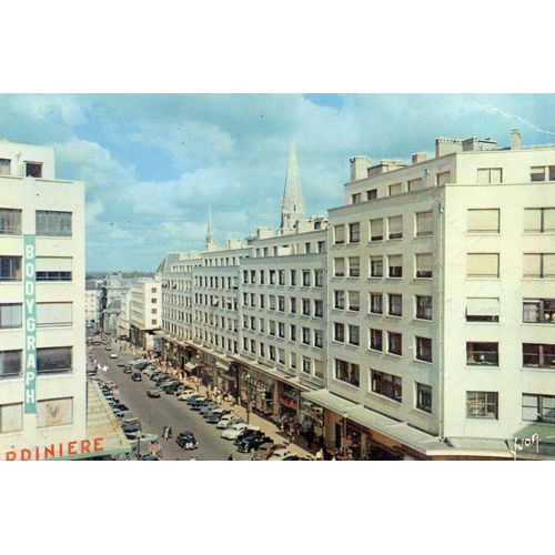 Carte Postale Couleur E.K.B 1370- Nantes Loire Atlantique Rue Du Calvaire- Prise De Vue Yvon