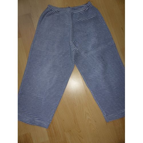 Pyjama Petit Bateau Pantalon Coton 4 Ans Bleu 