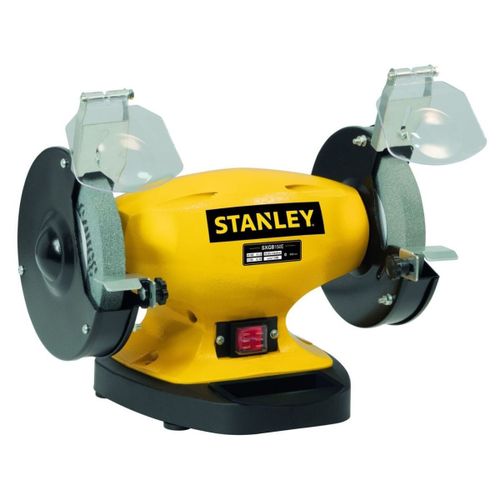 Touret à meuler 330W 2 Meules Ø150 mm Base en fonte Grain de 36 et 60 SXGB150E STANLEY