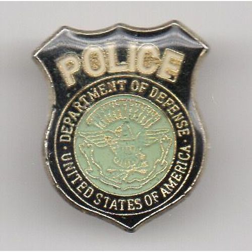 Pin's Police Department Of Defense United States Of America