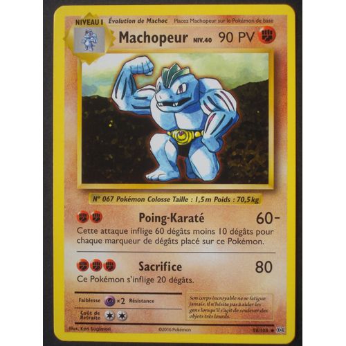 Pokémon - 58/108 - Machopeur Niv.40 - Xy - Evolutions - Peu Commune