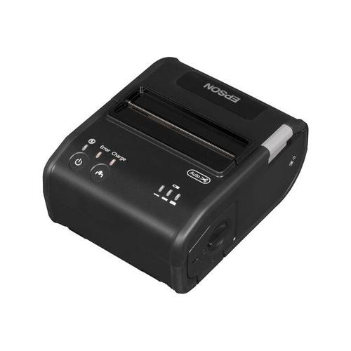 Epson TM P80 - Imprimante de reçus - thermique en ligne - Rouleau (7,95 cm) - 203 x 203 ppp - jusqu'à 100 mm/sec - USB 2.0, Wi-Fi(n), NFC - outil de coupe - gris foncé