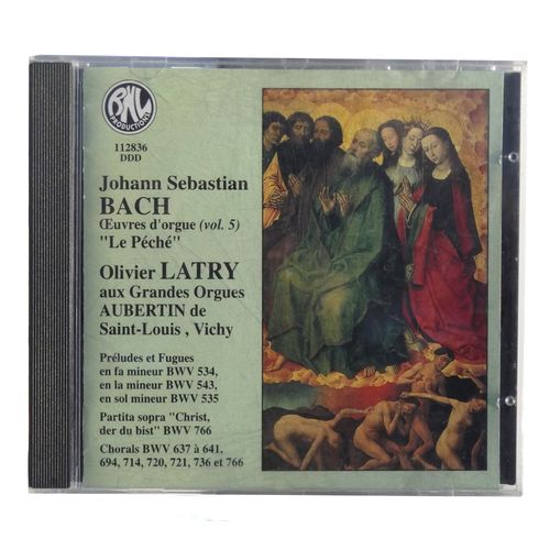 Oeuvres D'orgue Le Péché Volume 5