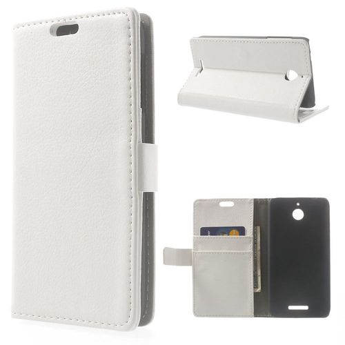 Etui En Pu Stand Pour Htc Desire 510 - Blanc
